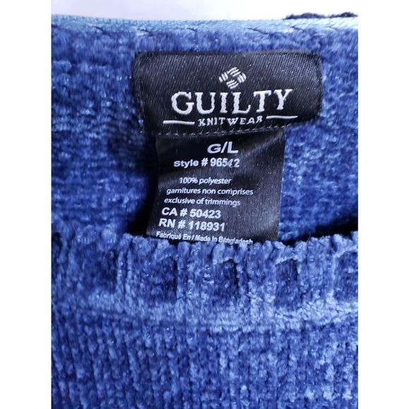 GUILTY KNITWEAR SWEATER SIZE LARGE - Picture 14 of 15